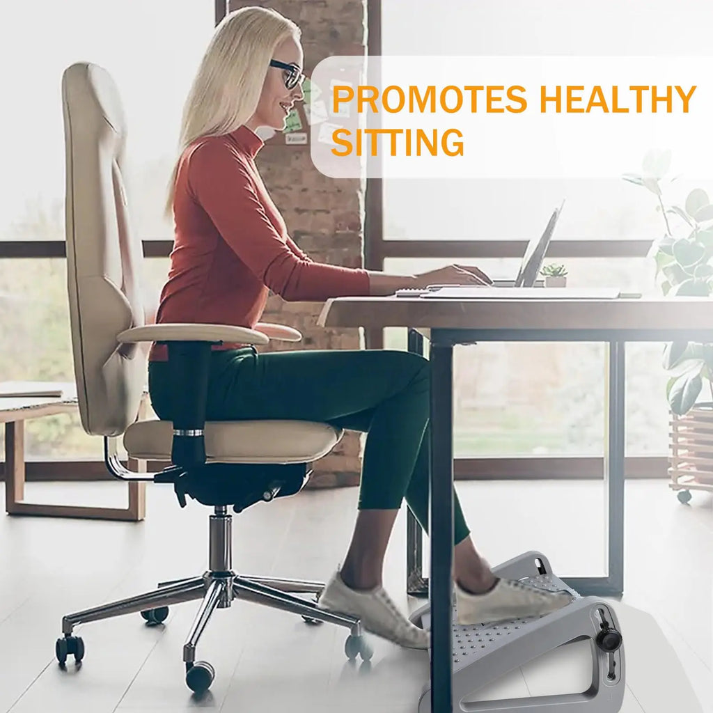 Reposapiés para debajo del escritorio en el trabajo, reposapiés portátil de altura ajustable para el hogar, la oficina