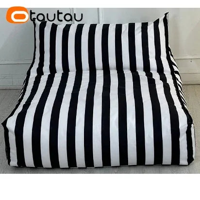 OTAUTAU Funda Impermeable Oxford para Puf Exterior, Tumbona Flotante SF343【¡No Incluye Relleno! ¡Necesita Comprar el Relleno por Separado!】