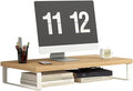 Computer Monitor Stand|Ergonomic Desk Riser|Sturdy Desktop Organizer Shelf|Multi-Purpose  Storage Accessories(19.6x7.8x3.1in)