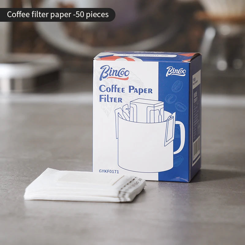 Bincoo Complete Pour Over Filter Collection - Round, Cone, Basket Styles in Multiple Sizes, Full Model Selection