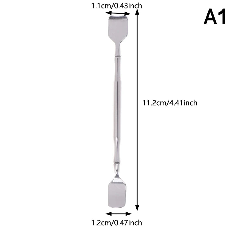 Removedor Profesional de Espinillas de Doble Cabeza de Acero Inoxidable, Herramienta Extractora de Imperfecciones, Eliminación de Puntos Negros y Comedones para la Cara