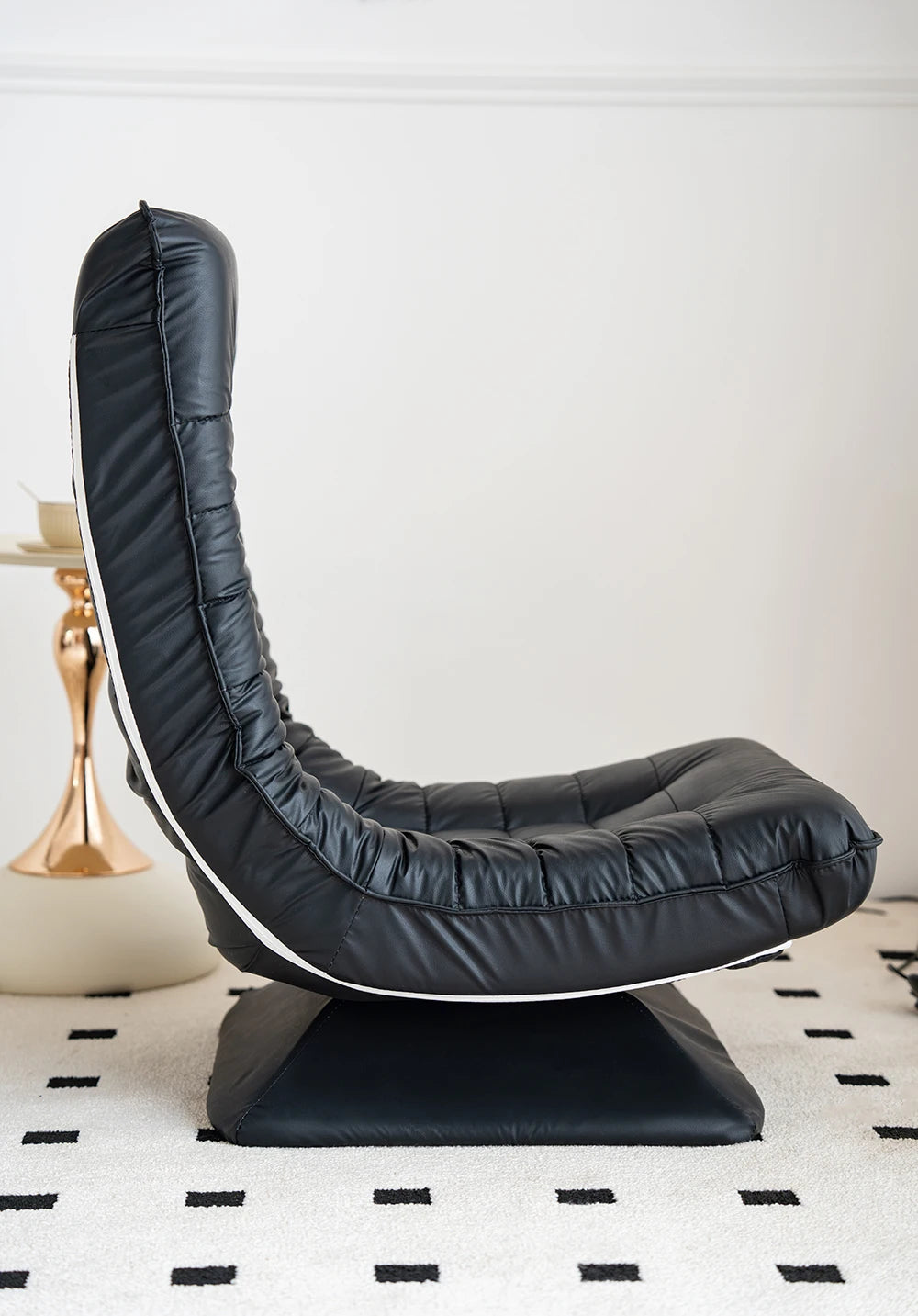 Sillón giratorio para adultos y niños - Asiento giratorio 360 grados - Sillón tipo banana acolchado