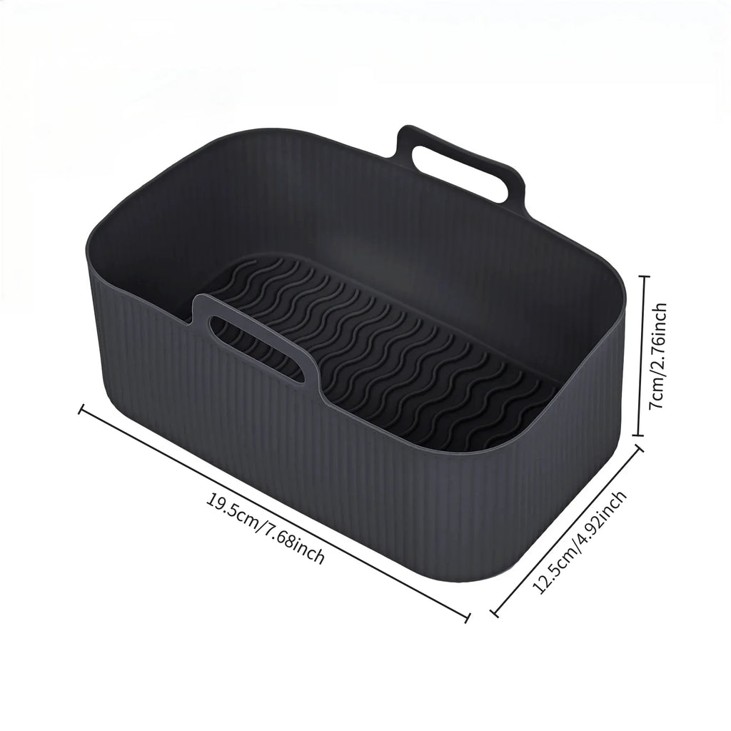 Molde de silicona para freidora de aire para accesorios de freidora de aire Philips HD9252 HD9200 HD9255, compatibilidad con freidoras de aire de 4-5 litros