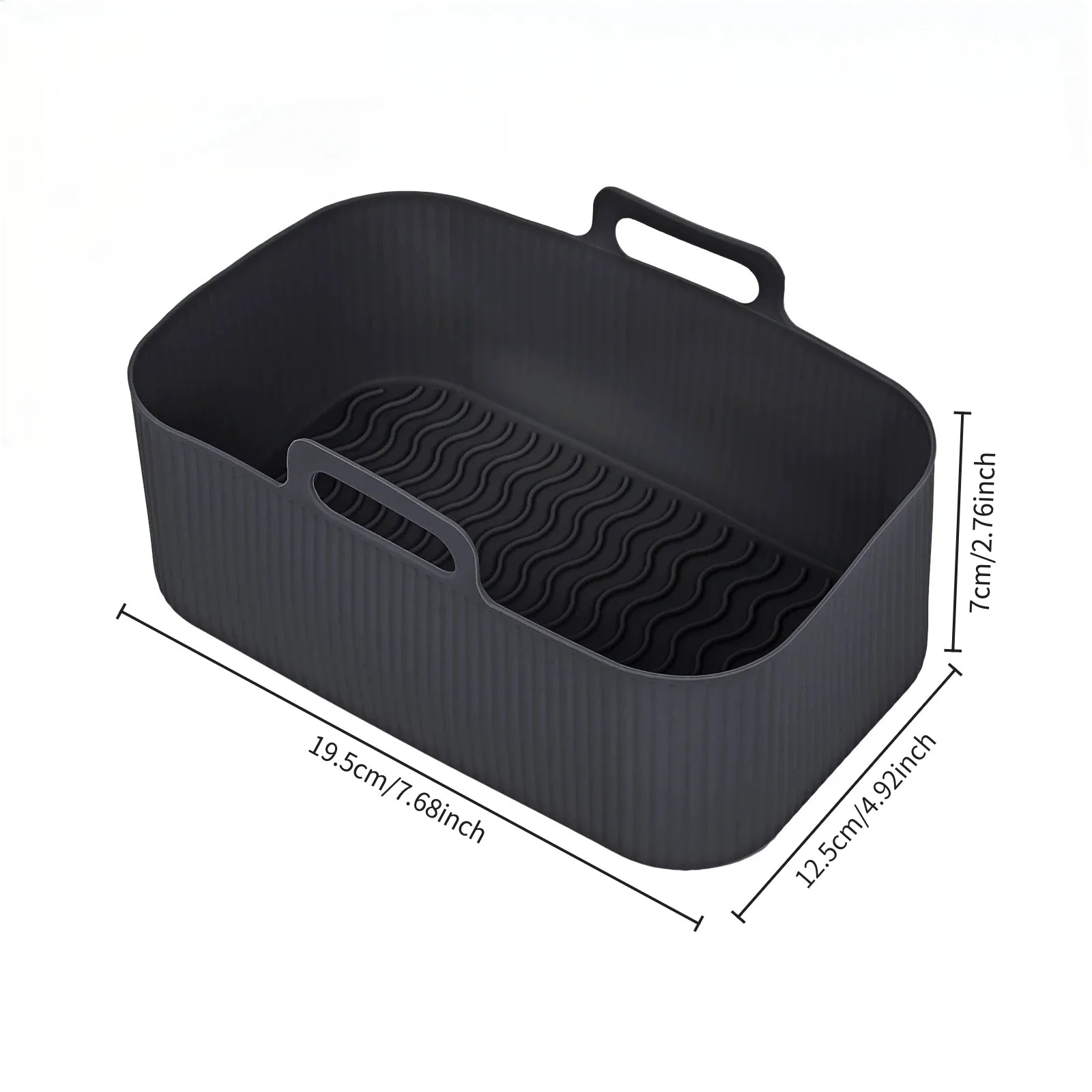 Molde de silicona para freidora de aire para accesorios de freidora de aire Philips HD9252 HD9200 HD9255, compatibilidad con freidoras de aire de 4-5 litros