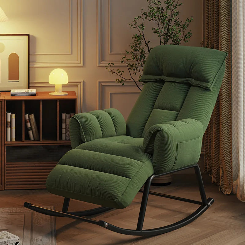 Mecedora perezosa para el hogar, retro, balcón, silla reclinable plegable de ocio, sofá, silla de dormitorio, individual, para sentarse y tumbarse