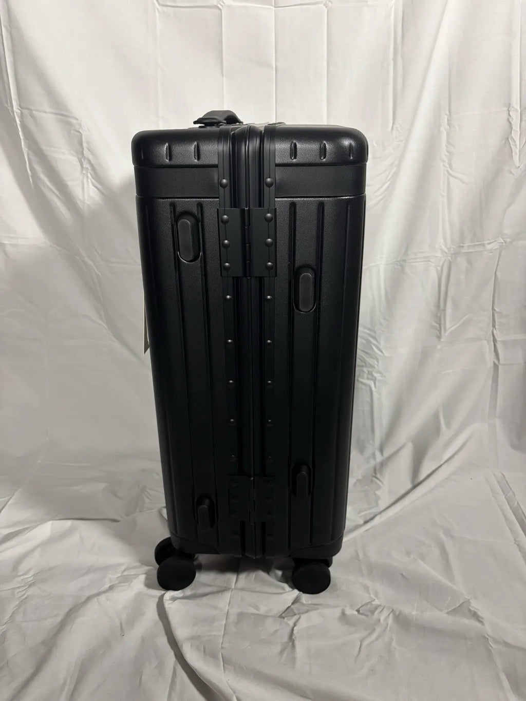 Carl Friedrik Carry-On Black Luggage Hard Shell Suitcase TSA Lock Spinner