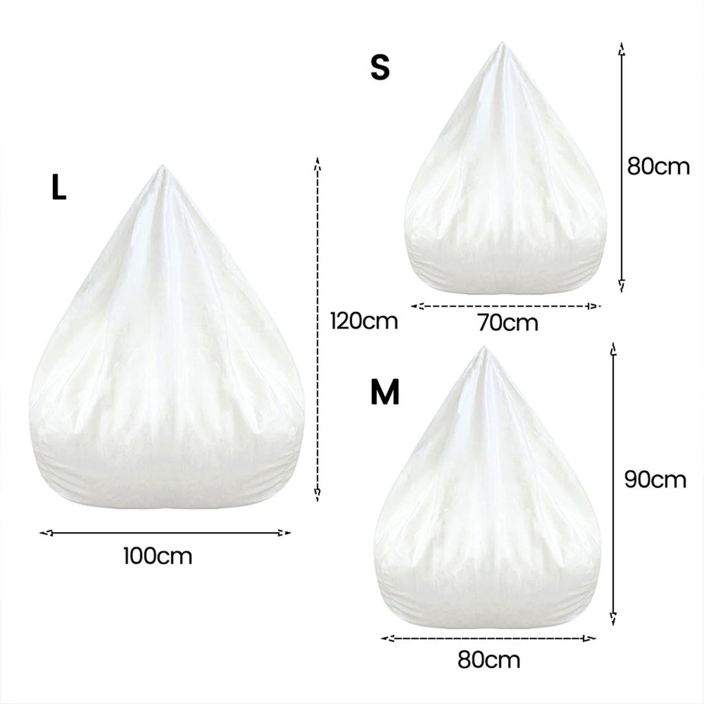 Replacement Sofa Inner Without Filling Removable Washable Lazy Sofa Inner Liner For Bean Bag Living Sofa Chair Pouf Puff Couch