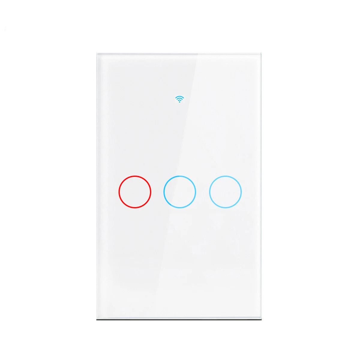 Work With Tuya WiFi Smart Switch Works With Alexa With/Without Neutral Wire Wireless RF433 Wall Touch Sensor Switch