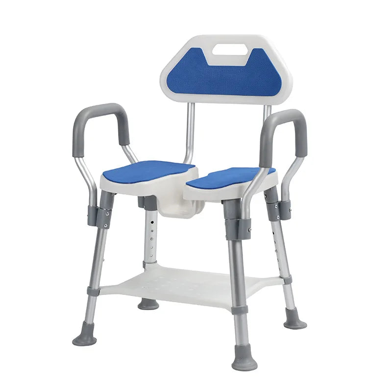Silla de baño especial plegable para inodoro, banco de baño antideslizante para ducha