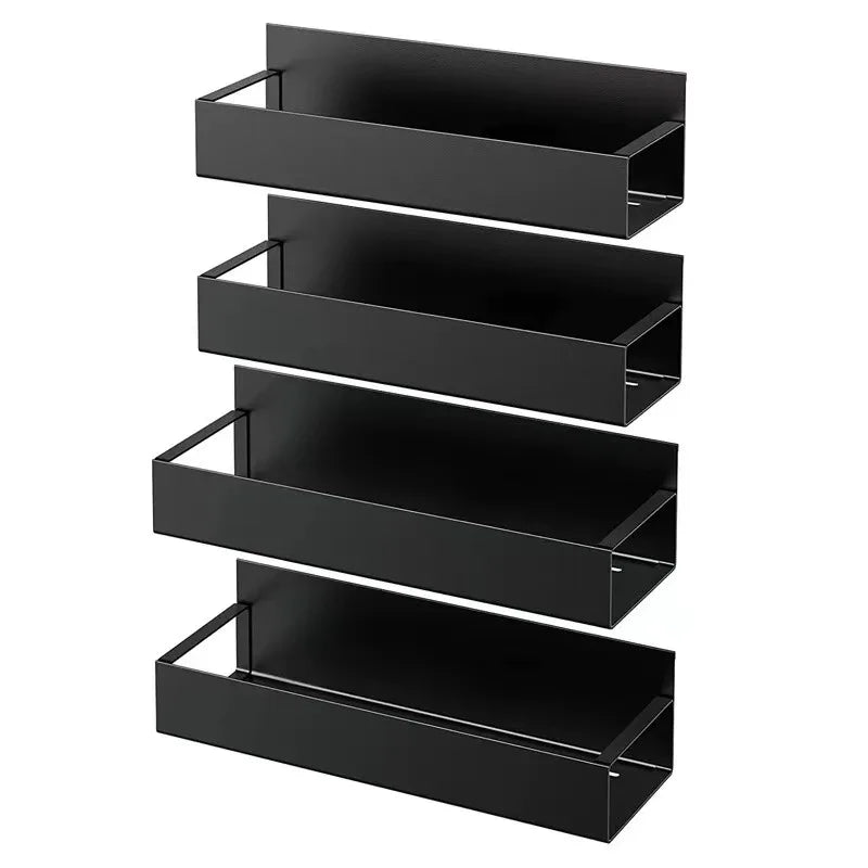 Estante de almacenamiento magnético de 2 piezas para el hogar, cocina, nevera, lavadora, estante lateral colgante, almacenamiento multifuncional
