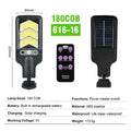 Farolas solares para exteriores, lámpara solar con 3 modos de luz, sensor de movimiento impermeable, iluminación de seguridad para jardín, patio, sendero.