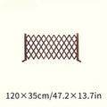 Barrera retráctil de madera para perros y gatos - Fácil instalación, barrera de seguridad interior para el hogar, dormitorio, pasillo y escaleras