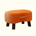 Taburete sencillo para cambiarse los zapatos, sofá de sala de estar, taburete con pedal, otomana de café, muebles nórdicos para el hogar, banco de zapatos, comedor