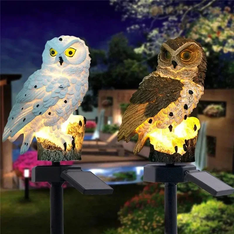 Luz Solar LED para Césped, Casa de Hadas en Miniatura con Múltiples Artesanías, Decoración Exterior Alimentada por Energía Solar, Lámpara LED de Jardín, Casa de Resina, Lámpara de Navidad