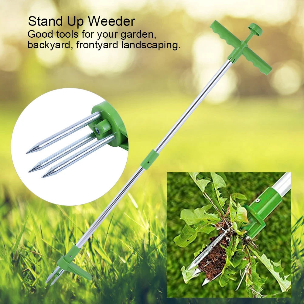 Garden Tools Portable  Puller Stand Up er Long Handle Garden Lawn Root Killer Remover Tool Stand Up er ing Tool