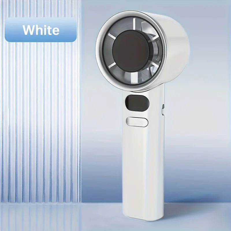 Mini ventilador portátil, potente velocidad de viento de 400mAh, carga USB conveniente, adecuado para viajes, actividades al aire libre y verano