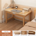Escritorio de madera maciza para estudiantes, uso doméstico, dormitorio, escritorio de computadora, escritorio de estudio, escritorio de escritura, escritorio de oficina