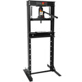 12 Ton Hydraulic Shop Press h-Frame Bench Press with Pressure Gauge Bearing Press for Automotive Repair Garage Metalworking Tool