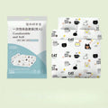 4 Pcs Disposable Bed Sheets King Size, Disposable Fitted Sheets Travel Bedding Cover for Hotel, Disposable Travel Sheet