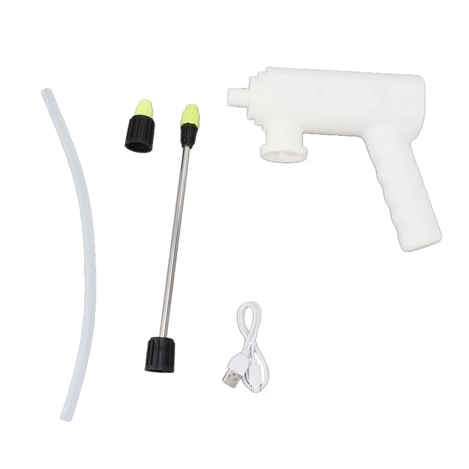Cabezal Pulverizador a Batería Amplia Compatibilidad Boquilla Pulverizadora Eléctrica para Plantas Automática USB Recargable de Plástico para el Hogar