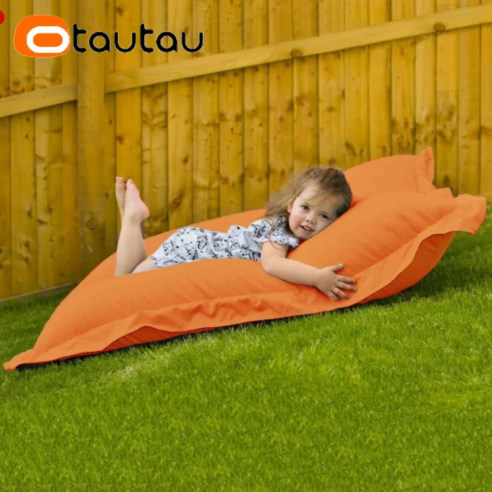 Funda de cojín para exteriores OYAUTAU, puf, flotador de piscina de playa, tumbona DD034 [¡Sin relleno! ¡Necesitas comprar el relleno tú mismo!]