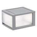 Organizador de armario apilable gris - organizador de gabinetes - cajones de almacenamiento - cajón organizador - divisor de cajones