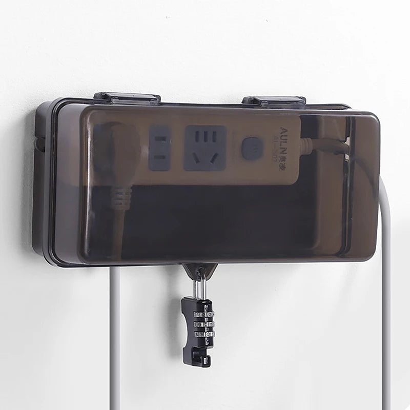 1Pc Outdoor Electrical Boxes Waterproof Cable Management Box Rain-Proof Weather Proof Plug Box Waterproof Box For Wiring Board
