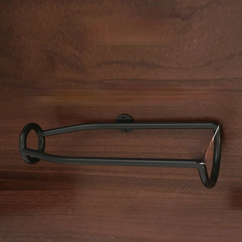 Soporte de pared para vinos, accesorios para bodega de vino, estante de almacenamiento de cerveza y champán, exhibición de metal de hierro, estante de soporte JJ001