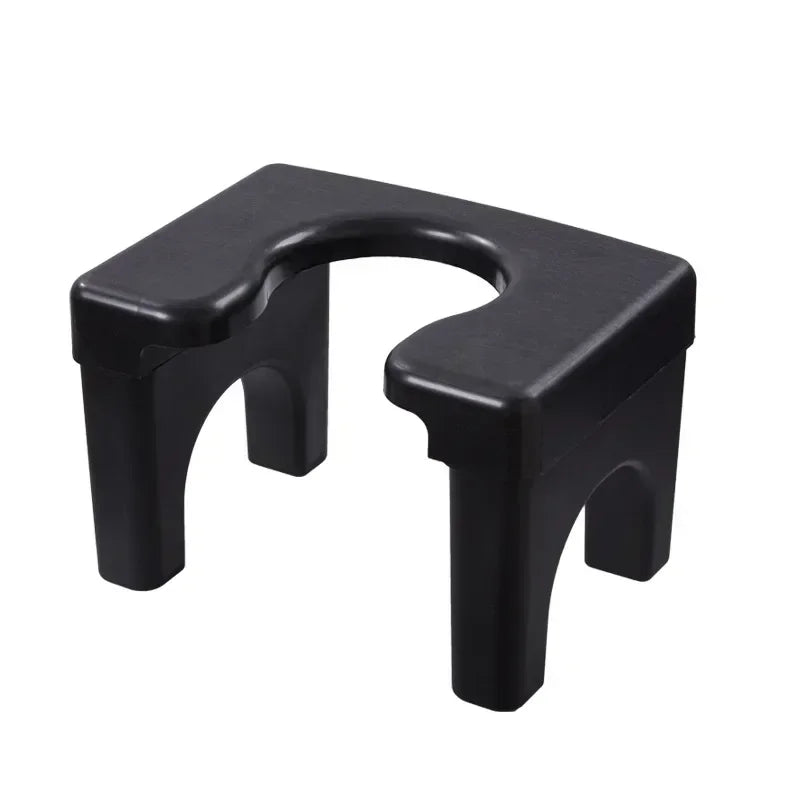 Inodoro en cuclillas taburete silla antideslizante grueso hogar panel ensanchado borde redondeado resistente fácil de lavar orinal sillas para baño
