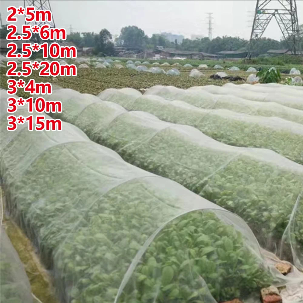 Red de Protección contra Insectos para Jardín, Cubierta Protectora de Plantas, Verduras y Frutas, Control de Pequeñas Plagas y Aves, Suministros para Jardinería