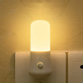 LED Night Lamps Bedside  EU/US Plug Push Button Switch Bedroom Lighting Lamp Baby Room Corridor Home Decortion ABS Night Lights