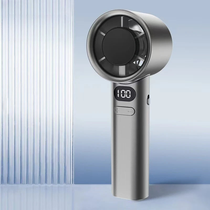 Mini ventilador portátil, potente velocidad de viento de 400mAh, carga USB conveniente, adecuado para viajes, actividades al aire libre y verano
