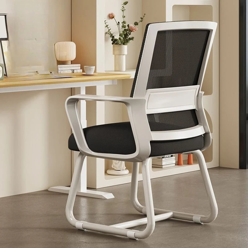 Silla de ordenador Silla gamer Silla ergonómica cómoda Silla sedentaria para oficina, reuniones, dormitorio, universidad, estudiantes, hogar, escritorio, taburete