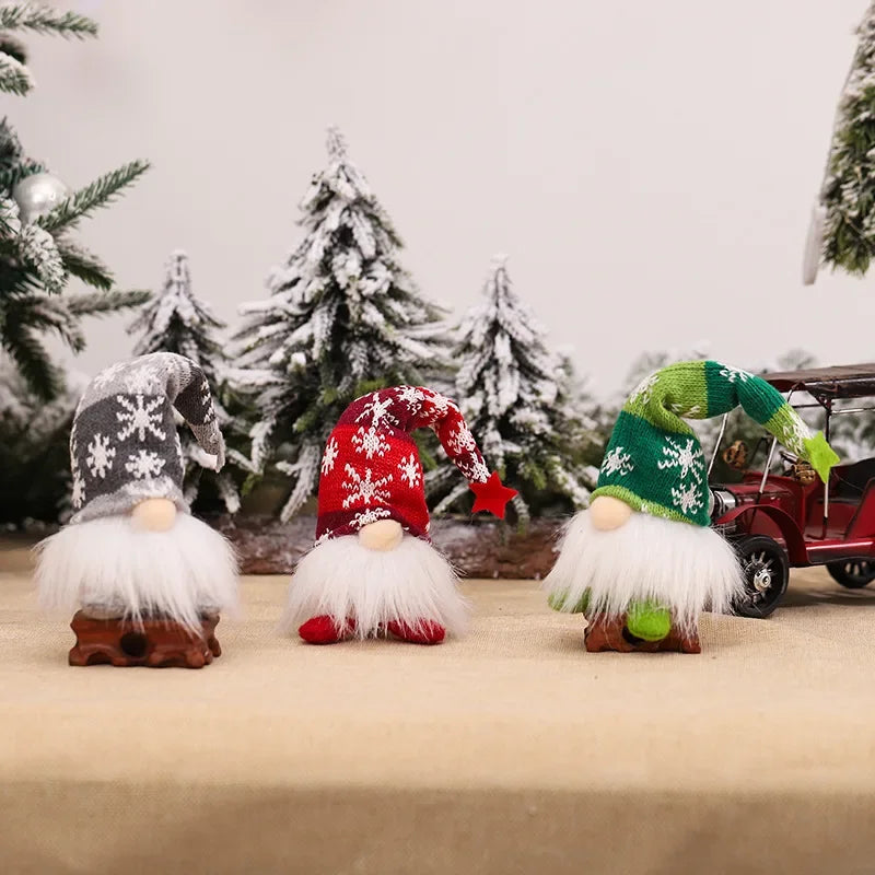 Navidad Gnomo Muñeca sin Rostro Luz Nocturna Feliz Navidad Decoraciones Para El Hogar Adorno de Vacaciones Regalo de Navidad Navidad Año Nuevo