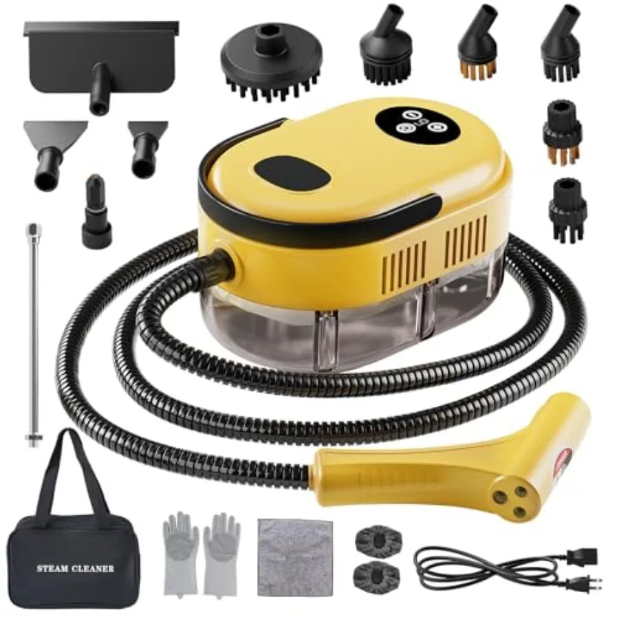 Vaporizador de mano 10s Calentamiento rápido Vaporizador de mano para limpieza Limpiador de vapor de alta presión 15 en 1 para el hogar y la cocina