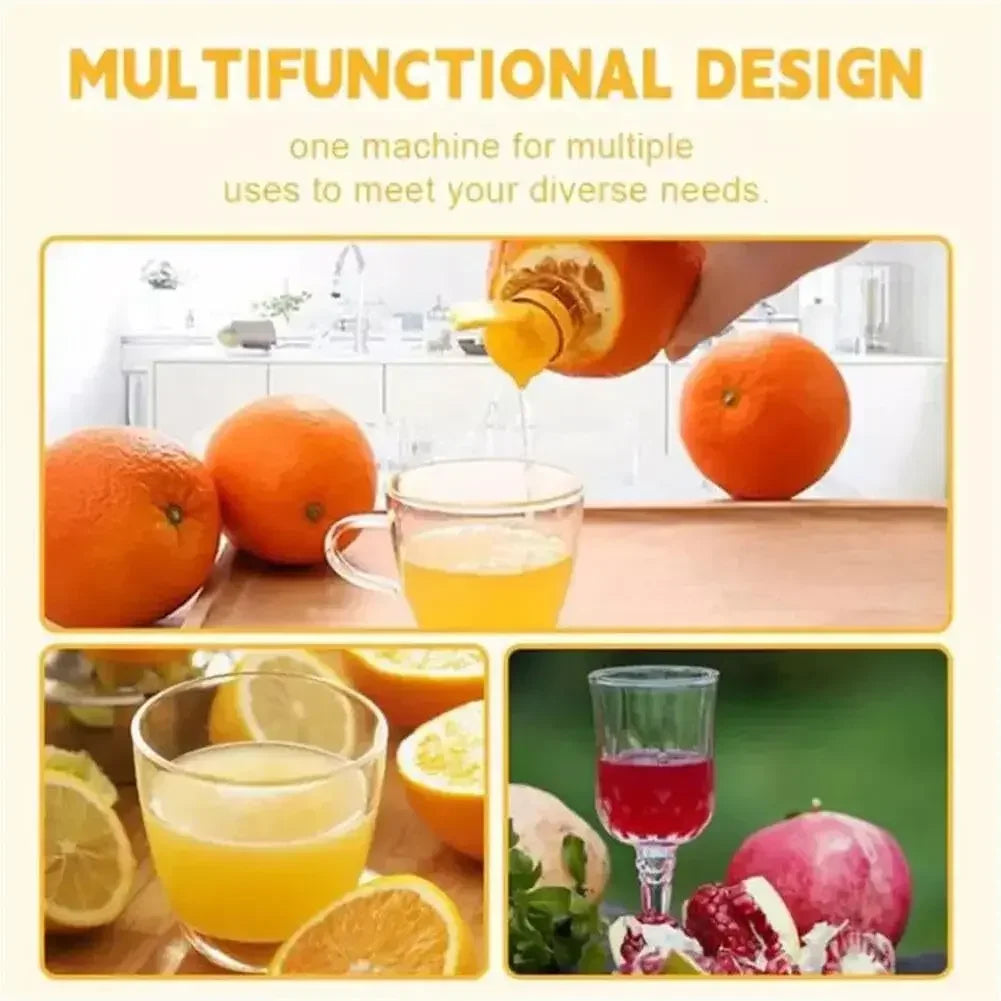 NUEVO Exprimidor manual de cítricos de plástico Mini exprimidor de limones Exprimidor de naranjas Fácil extractor de zumo Preservador de frescura Artículos de cocina