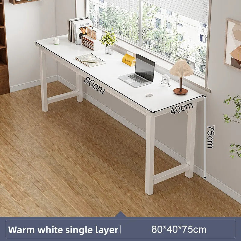 Mesa de comedor moderna compacta de doble propósito, escritorio de estudio, estrecha, ahorradora de espacio, plegable, extensible, mesa de cocina para uso doméstico