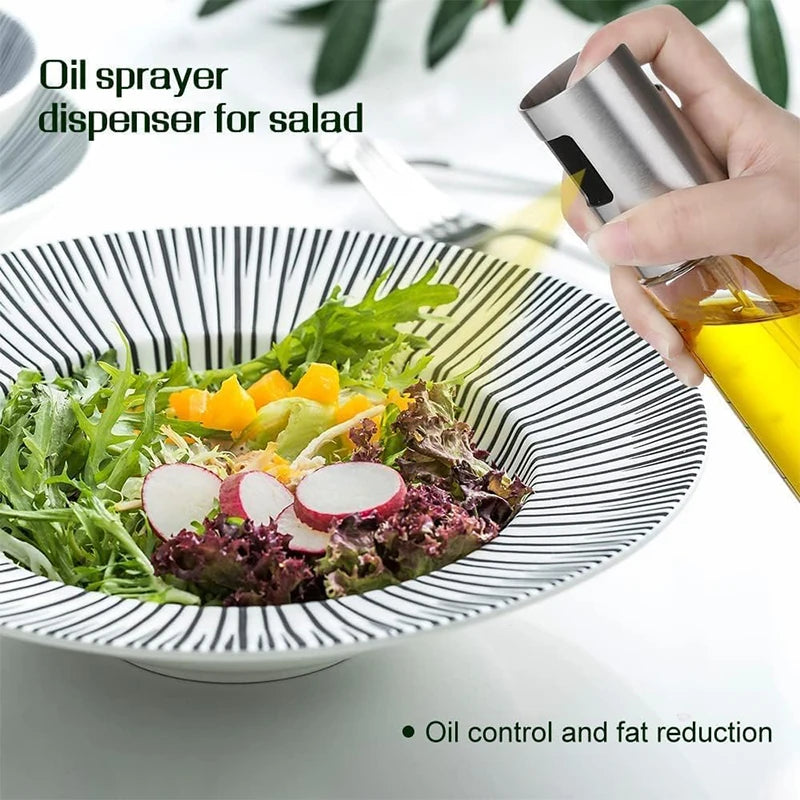 Pulverizador de aceite de oliva de 100 ml para cocinar, botella pulverizadora de aceite de oliva portátil, dispensador de aceite de oliva de cocina, pulverizador de niebla YY181