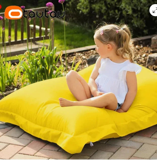 Funda de cojín para exteriores OYAUTAU, puf, flotador de piscina de playa, tumbona DD034 [¡Sin relleno! ¡Necesitas comprar el relleno tú mismo!]