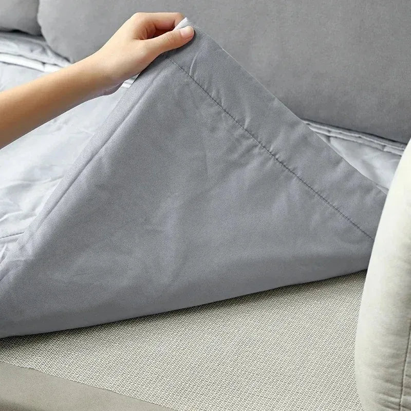Colchón Antideslizante Sábana Sofá Esterilla PVC de alta calidad Suelo Alfombra Esterilla de yoga con Tejido Base de Fijación Tela Antideslizante Doméstica