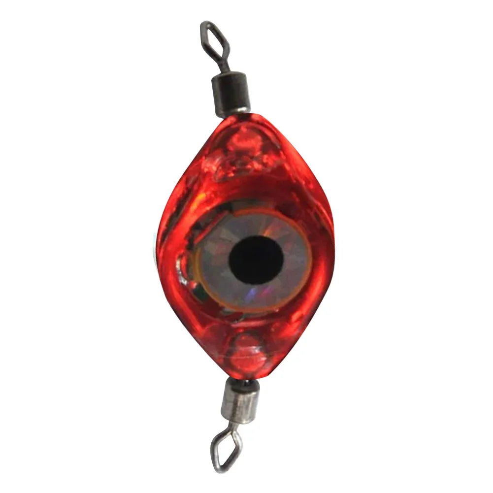 Luz LED para señuelo de pesca con forma de ojo, impermeable, con sensor de caída profunda, para agua salada y dulce, para uso subacuático