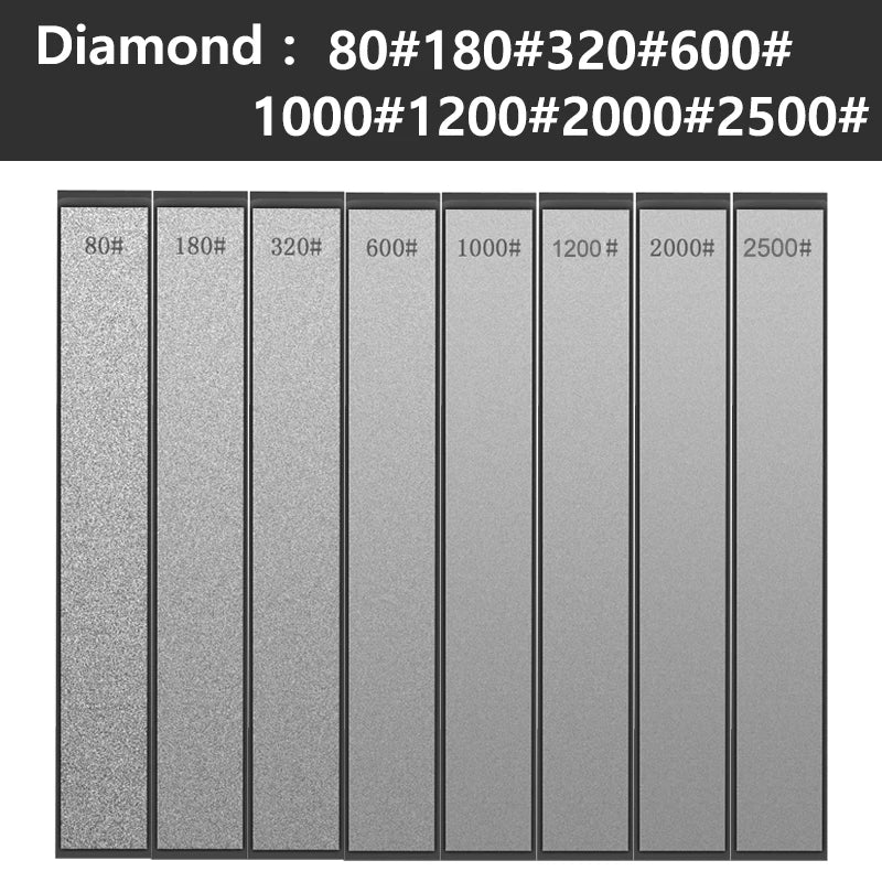 Diamond Whetstone for Knife Sharpener Fixed Angle Knife Sharpener Sharpening Stone Diamond Whetstone Honing Stones Oil Stone SET
