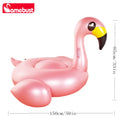 Camebust Rose Golden Inflatable Flamingo Swimming Floats for Swimming Pool Party Beach Party Decoration Floating Toys