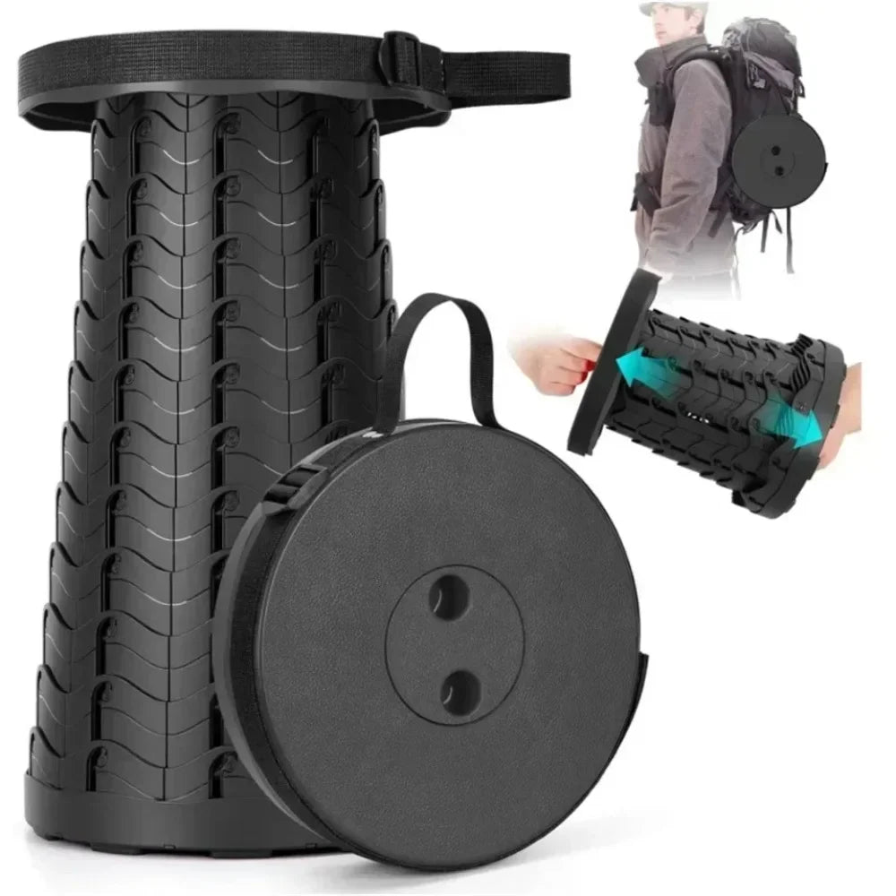 Silla de playa de pesca para exteriores, portátil, ligera, plegable, con bolsa de transporte, para acampar, pescar, duradera, para exteriores, para ir al metro