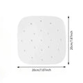 50Pcs Air Fryer Parchment Paper Liners Disposable Square Non-Stick Oven Oil-absorbing Paper Baking Accessories