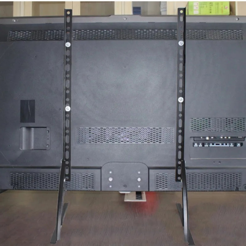 Patas universales de soporte de TV, pies de TV para televisores LCD/LED/OLED/plasma, soporte de TV de mesa, elevador de pedestal para pantallas planas y curvas de Halloween