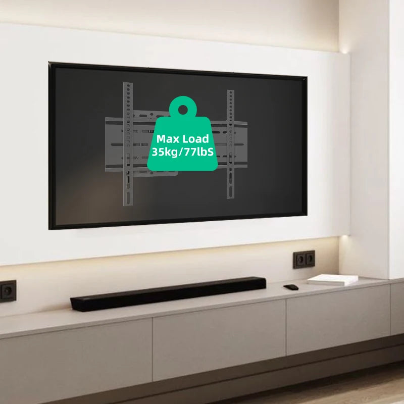 Soporte de pared para TV de movimiento completo de 26-55 pulgadas, giratorio, inclinable y articulado, VESA máximo 400x400mm, brazo largo de extensión de 70 cm