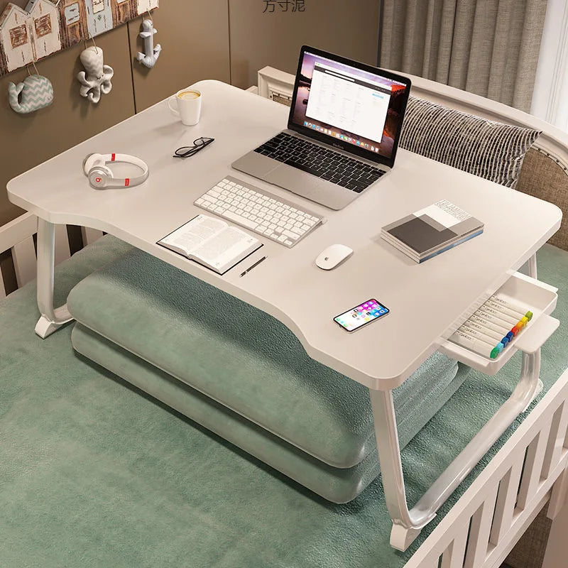 Mesa de ordenador dormitorio mesa plegable dormitorio estudiante estudio ligero mesa de cama escritorio muebles de oficina