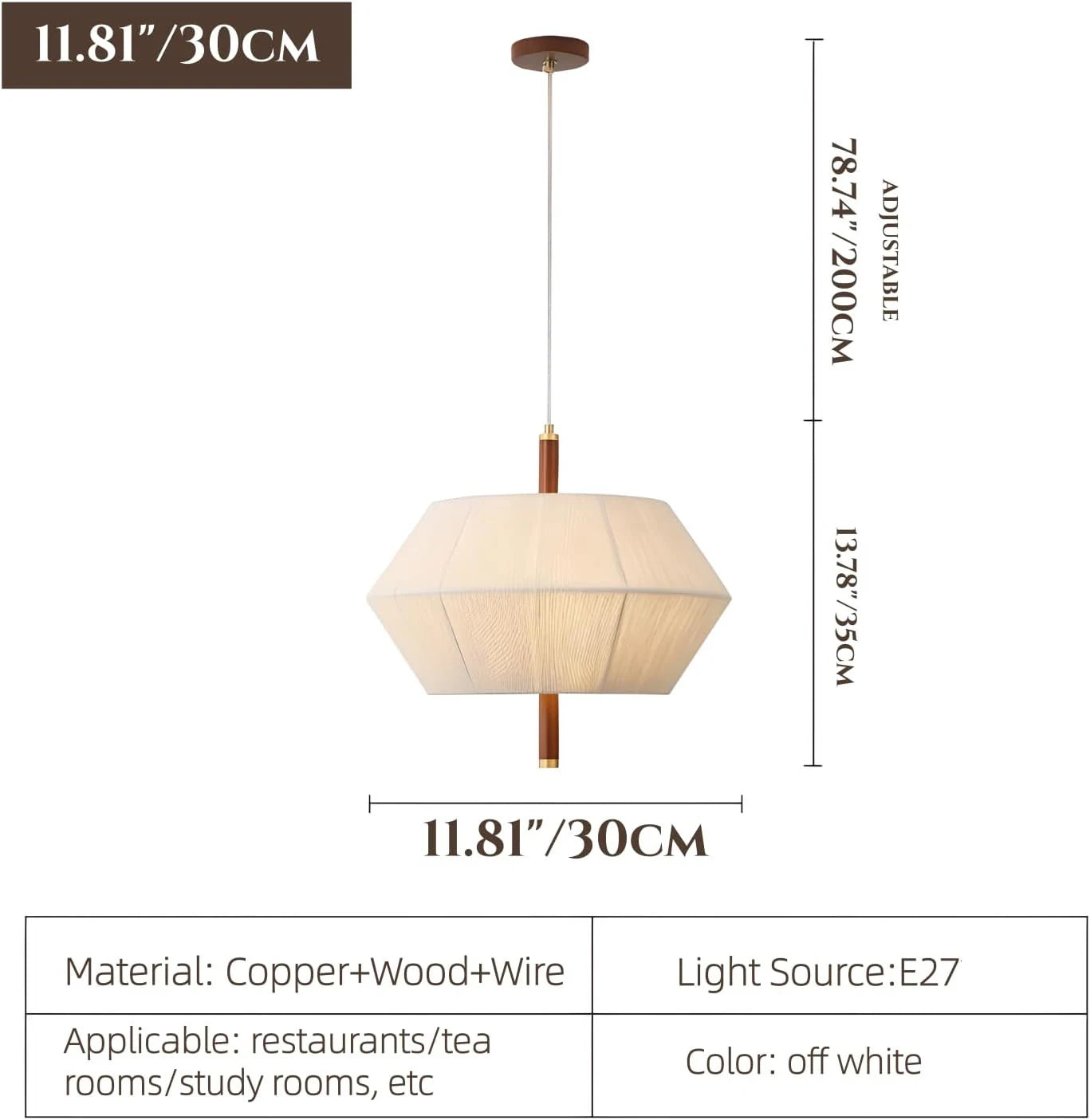 Wabi Sabi Lámpara Colgante LED de Hilo de Algodón Tejido Minimalista Candelabros Tejidos a Mano para Restaurante Sala de Estar Bar Hotel Lámpara Colgante
