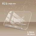 NEW Book Stand for Reading Adjustable Book Holder with 360° Rotating Base Elastic Page Clips Foldable Desktop Riser Stand